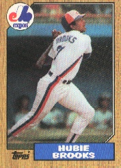 1987 Topps Baseball Cards      650     Hubie Brooks